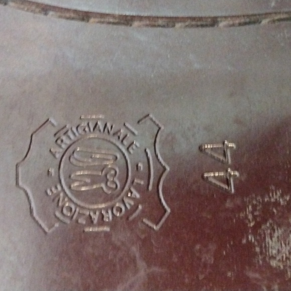 Like New Dolcara Black Wholecut Leather Shoes 10.5 US = 44 EU - Picture 14 of 15